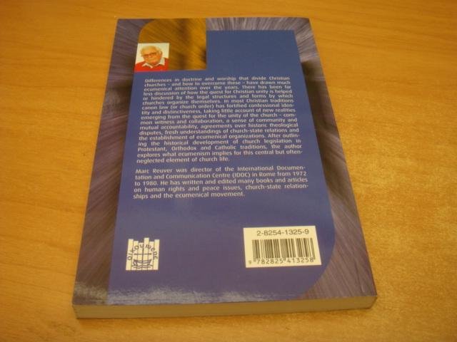 Reuver, Marc - Faith and Law - Juridical Perspectives for the Ecumenical Movement