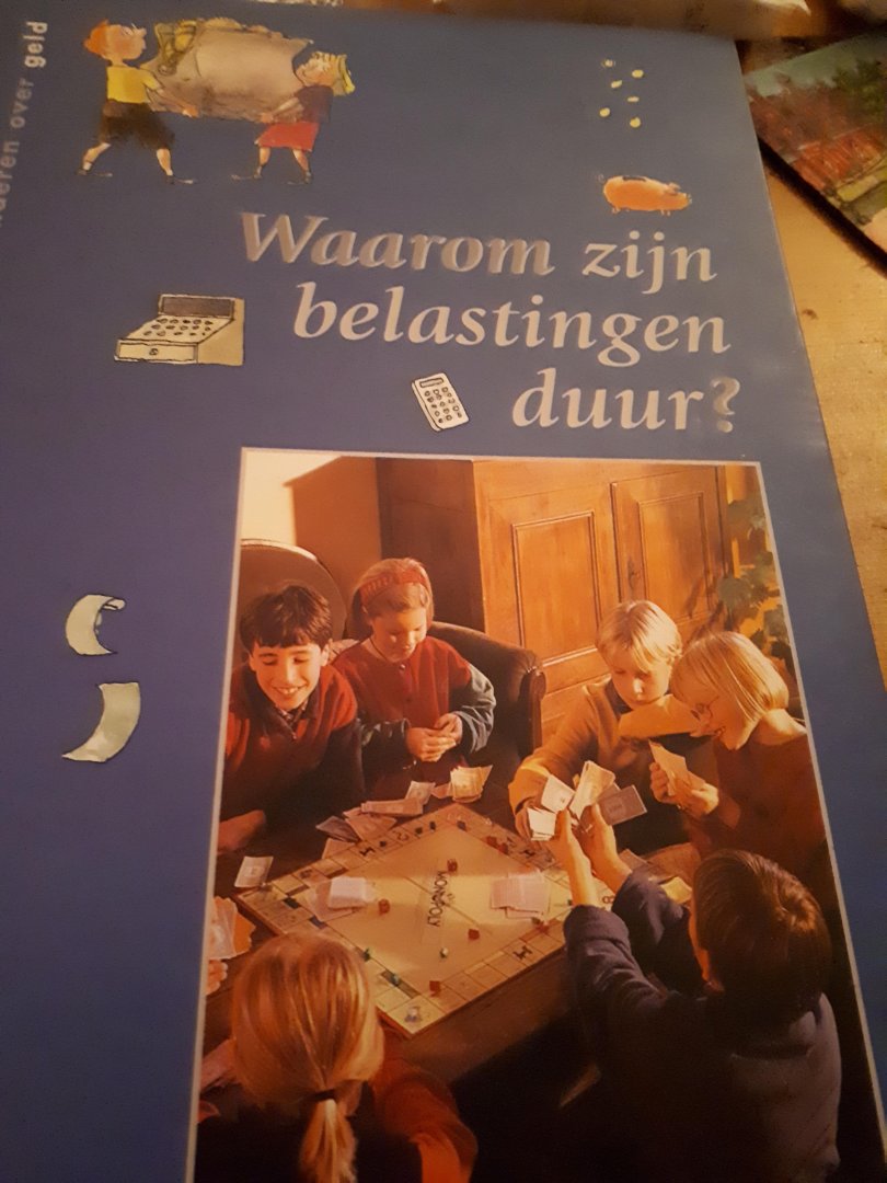 Vanspauwen, Marc - geld / vragen van en voor kinderen over geld