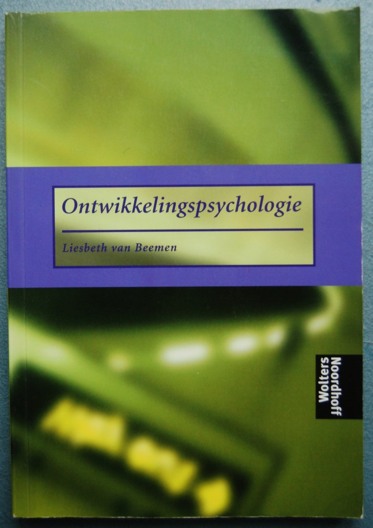 Beemen,  Liesbeth van - Ontwikkelingspsychologie