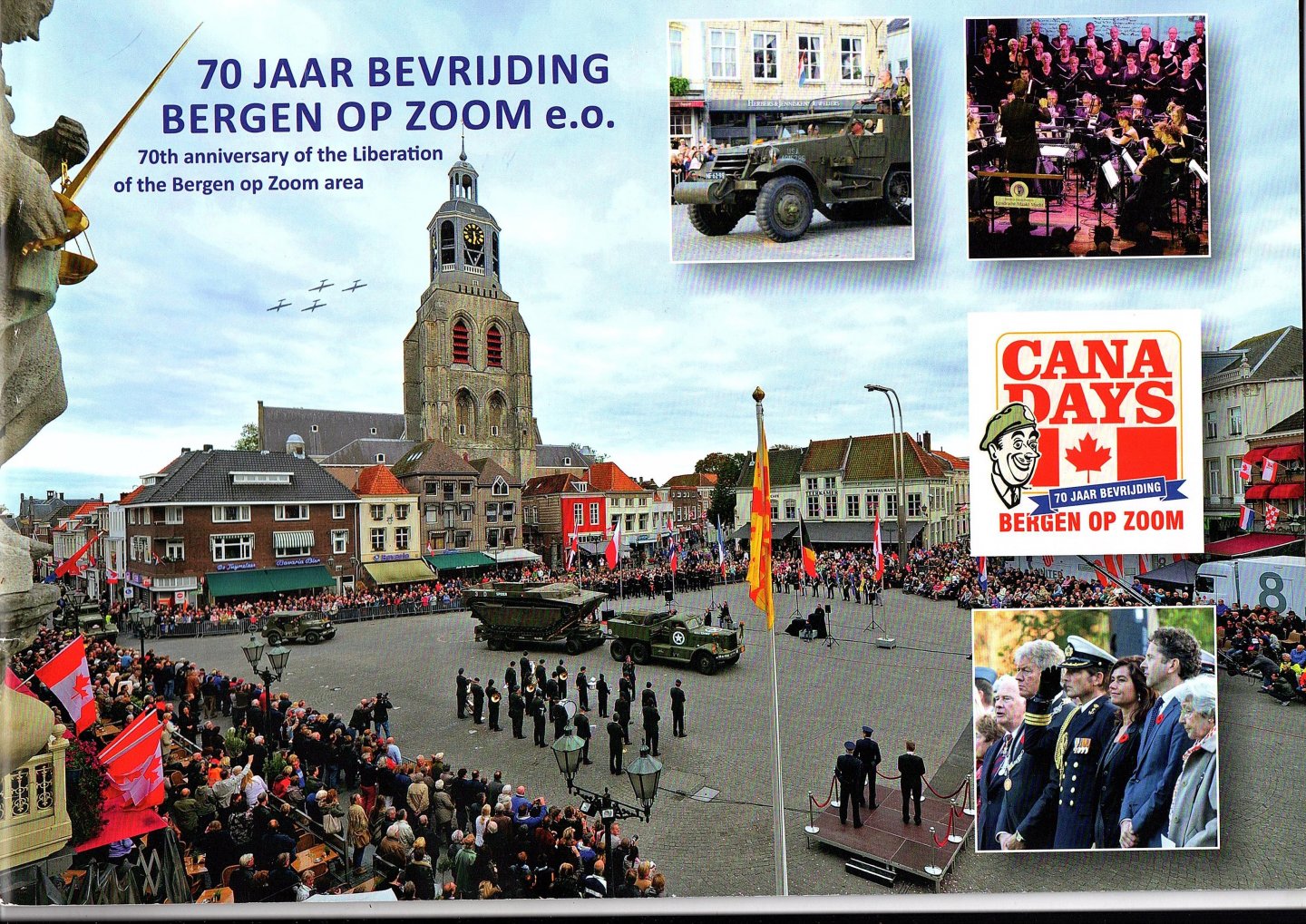 Petter, F.A. (voorwoord) - Canadays. 70 jaar bevrijding Bergen op Zoom e.o. 70th anniversary of the Liberation of the Bergen op Zoom area.