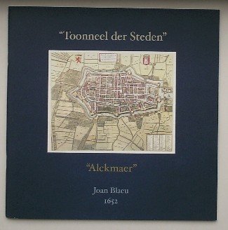 red. - Toonneel der Steden. Alckmaer. Joan Blaeu 1652.