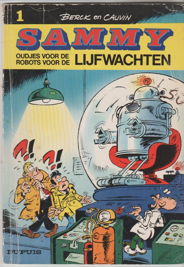Cauvin - Sammy 1 oudjes voor de lijfwachten/robots voor de lijfwachten