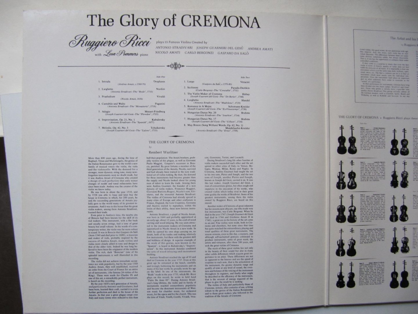 Ruggiero Ricci - The Glory of Cremona