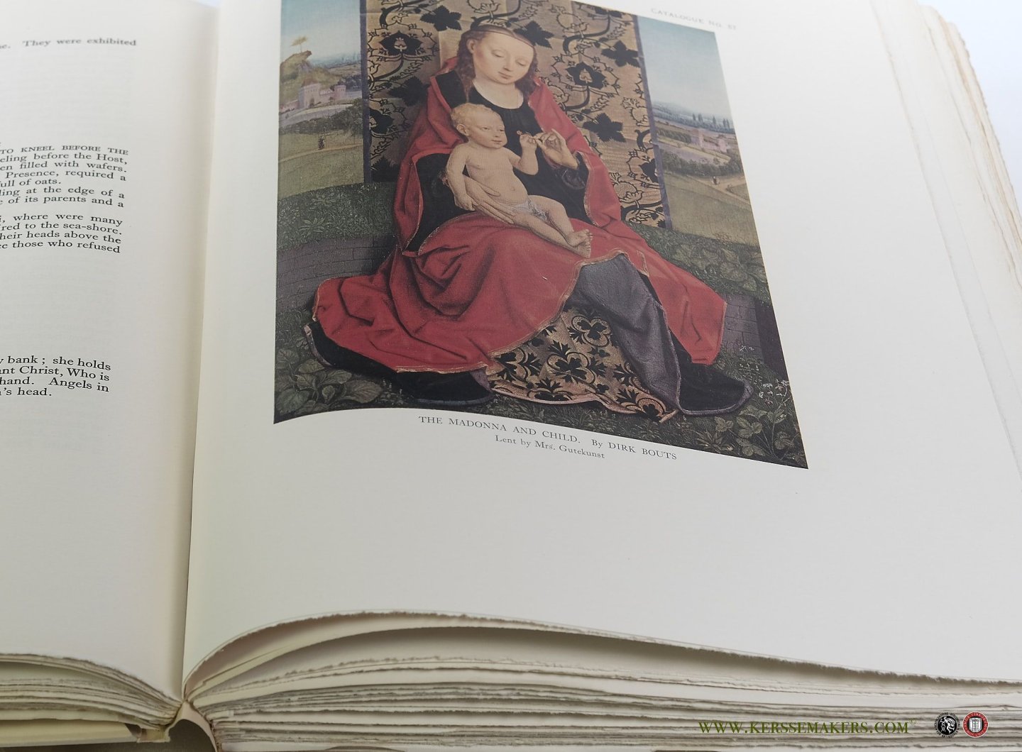 Conway, Sir Martin (ed.). - Catalogue of the Loan Exhibition of Flemish & Belgian Art Burlington House London 1927 - A Memorial Volume. Section of Pictures by Tancred Borenius. Section of Tapestry by A. F. Kendrick. Section on Drawings and Engravings by Campbell Dodgson.