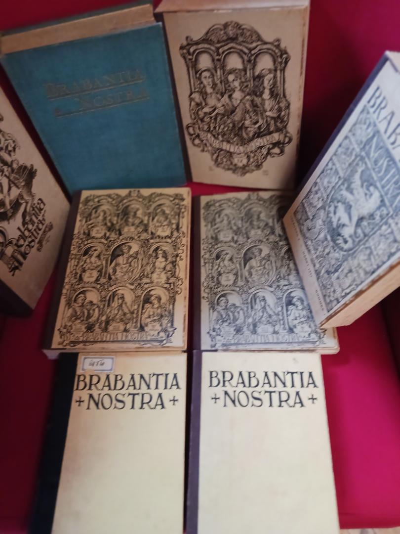 div. - Brabantia Nostra - ingebonden maandbladen per jaargang