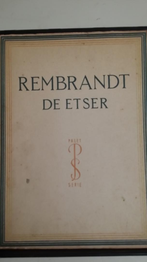 Gelder, Dr. H.E. van - Paletserie: Rembrandt en het landschap. met 60 afbeeldingen.