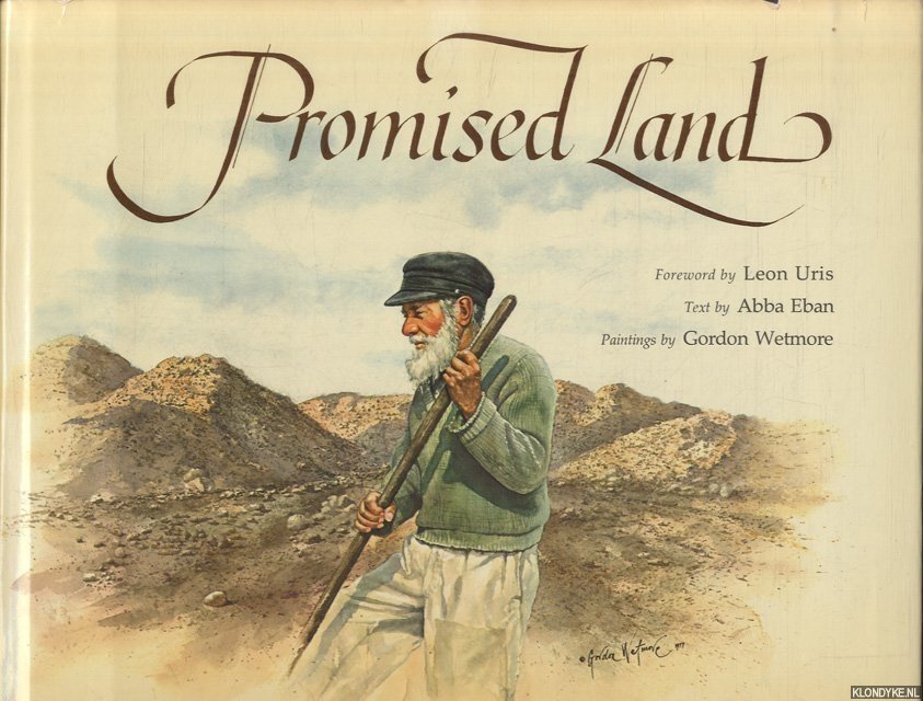 Eban, Abba (text) & Leon Uris (foreword) & Gordon Wetmore (paintings) - Promised Land