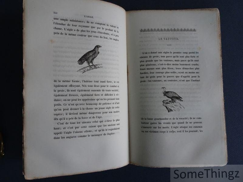 Buffon. - Oeuvres choisis de Buffon. Précédé d'une notice sur sa vie et ses ouvrages par D. Saucié. Edition illustrée par M. Werner.