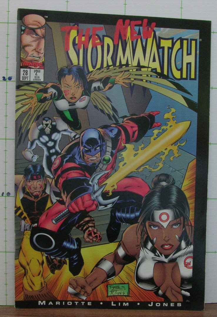 Mariotte, Jeff - Lim, Ron - Jones, Robert - the new Stormwatch - 28 sept
