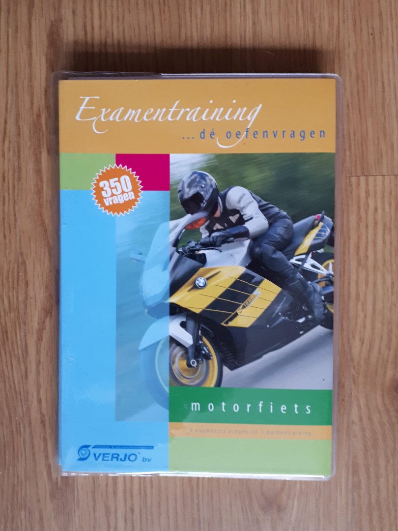 Verjo BV - Examentraining Motorfiets . De oefenvragen