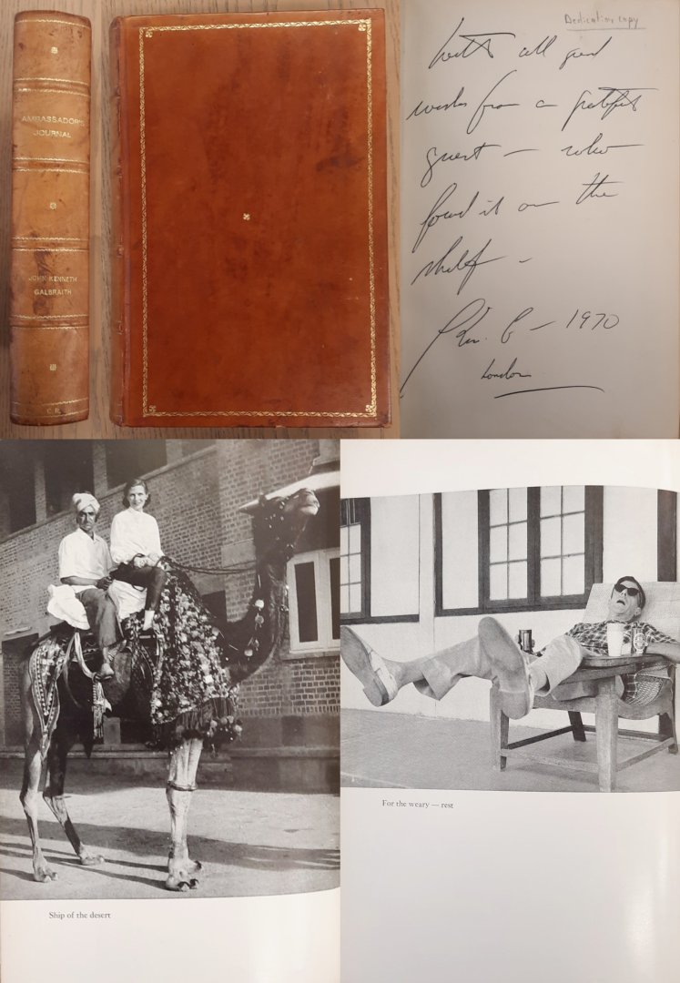 GALBRAITH, JOHN KENNETH. - Ambassador's Journal. A Personal Account of the Kennedy Years.