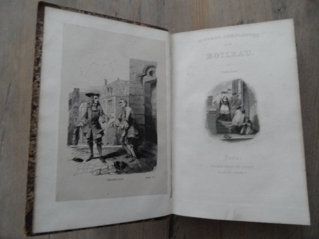 Despreaux, Boileau; Daunou, M. (notice) - Oeuvres complètes de Boileau despréaux - tome second