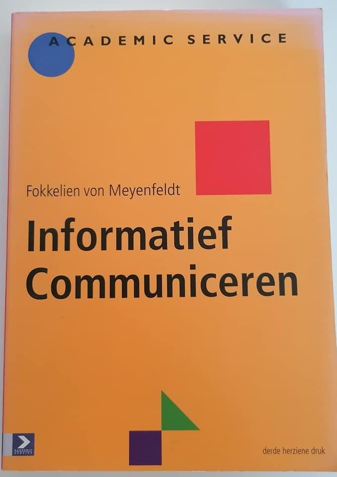 Meyenfeldt, F. von - Informatief communiceren