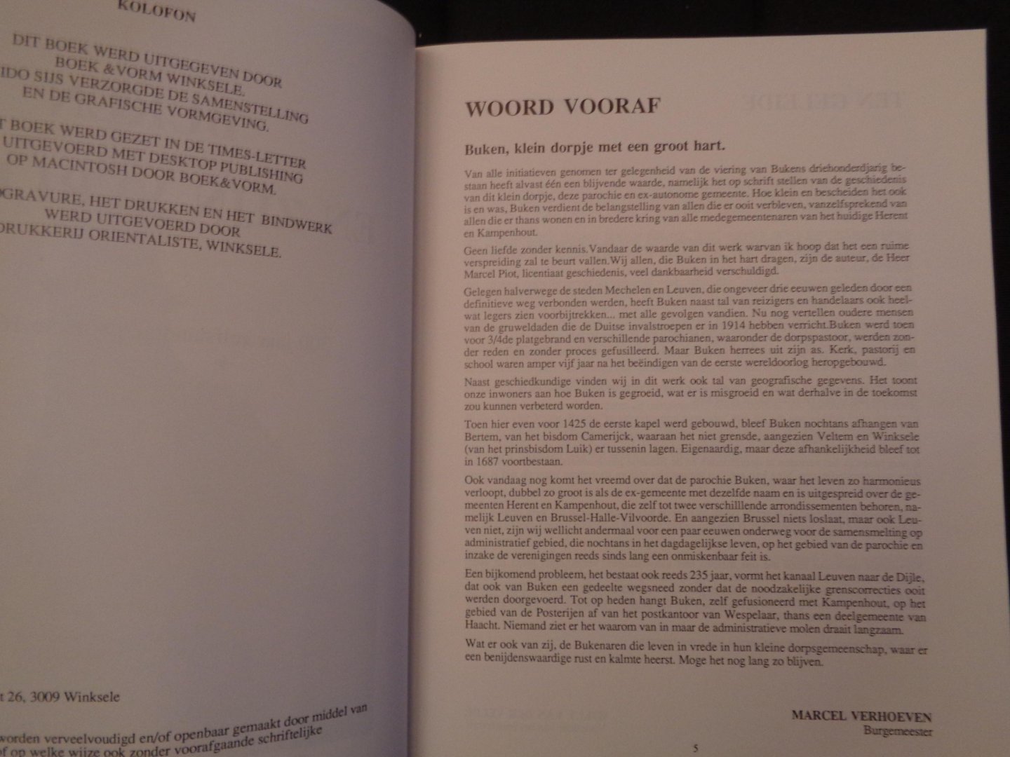 marcel piot - buken en zijn verleden