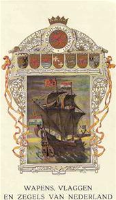 Laars, T. van der - Wapens, Vlaggen en Zegels van Nederland. Geschiedkundige bijdragen omtrent wapens van Nederland en zijne provinciën, van het koninklijk huis, enz.