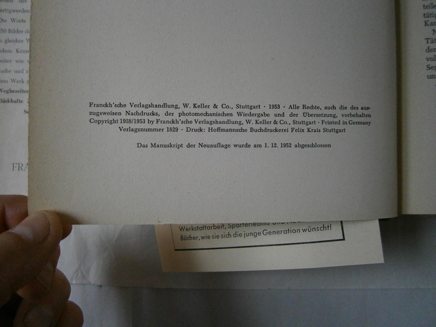 Hirth, Wolf - Handbuch der Segelfliegens