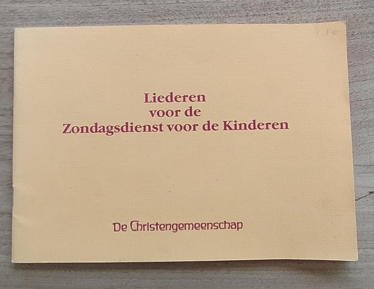Assendelft, Dineke van / Lantsheer, Elisabeth e.a. - Liederen voor de Zondagsdienst voor de Kinderen