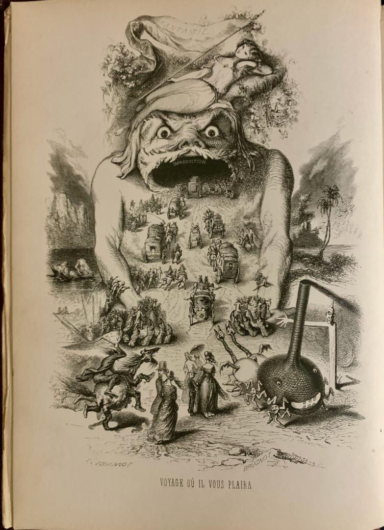 Alfred de Musset et P.-J. Stahl, Illustrations de Tony Johannot - Voyage où il vous plaira