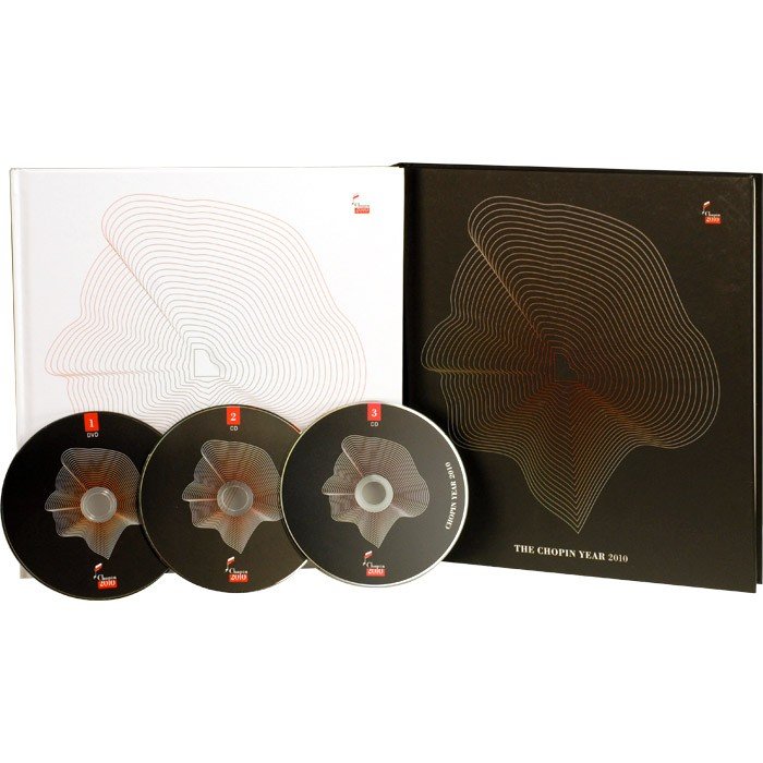 Klaudzinska, Aleksandra (red) - The Chopin year 2010.  Impressions, testimony, people + DVD and 2 CD's . 2 delen