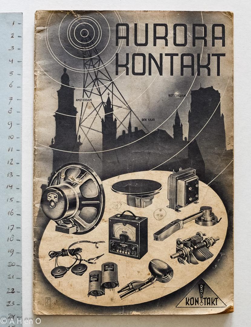  - Aurora Kontakt - Radio prijscourant 1939