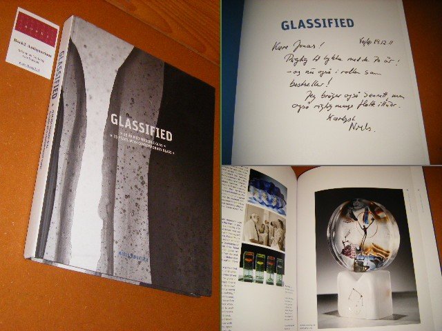 Niels Houkjaer - Glassified 25 Ar Med Moderne Glas - 25 years with contemporary glass [SIGNED]