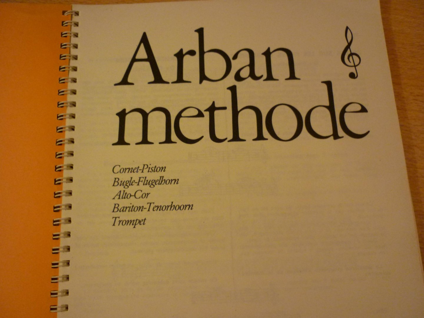 Div. Componisten - Arban methode; Cornet-Piston Bugle-Flugelhorn Alto-Cor Baryton-Tenorhorn; Trompet  - Deel 2