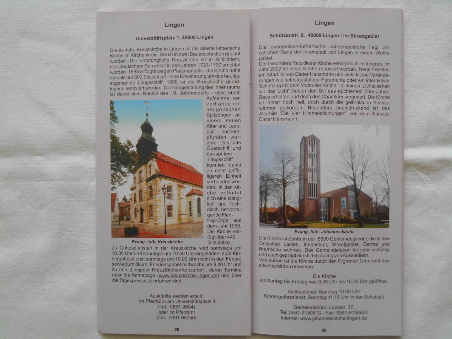  - Kirchen im Emsland - Bentheim