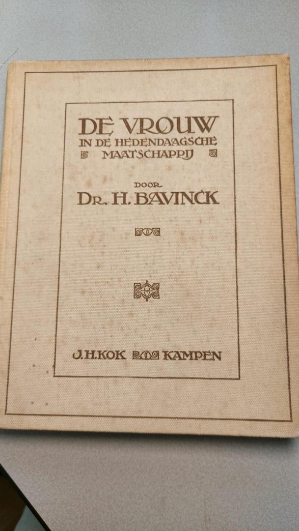 Bavinck, dr. H. - De vrouw in de hedendaagsche maatschappij