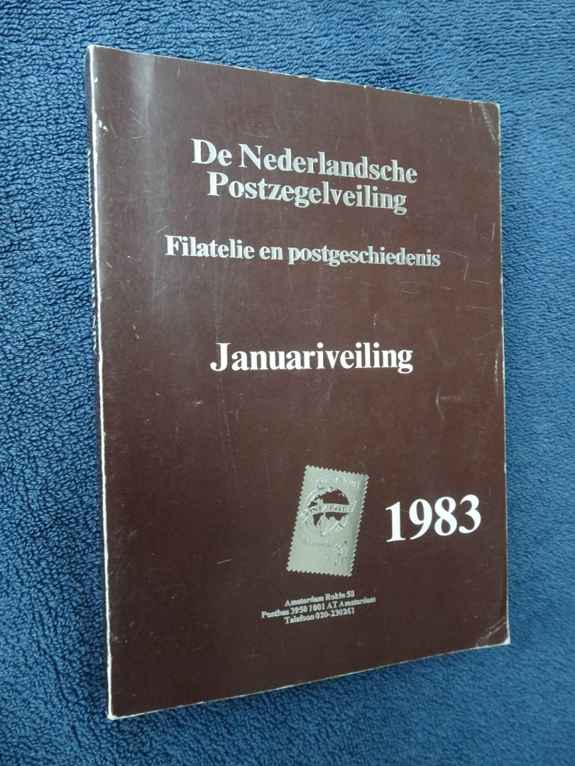N.n.. - De Nederlandsche Postzegelveiling. Filatelie en postgeschiedenis. Januariveiling 1983.