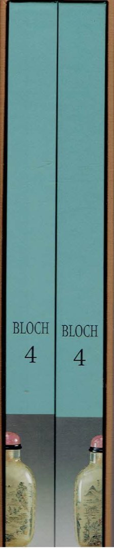 MOSS, Hugh, Victor GRAHAM & Ka Bo TSANG - A Treasury of Chinese Snuff Bottles - The Mary and George Bloch Collection  - Volume 4 Part 1 + 2 - Inside Painted - [Nr. 815/1000] - [Boxed two-volume set].