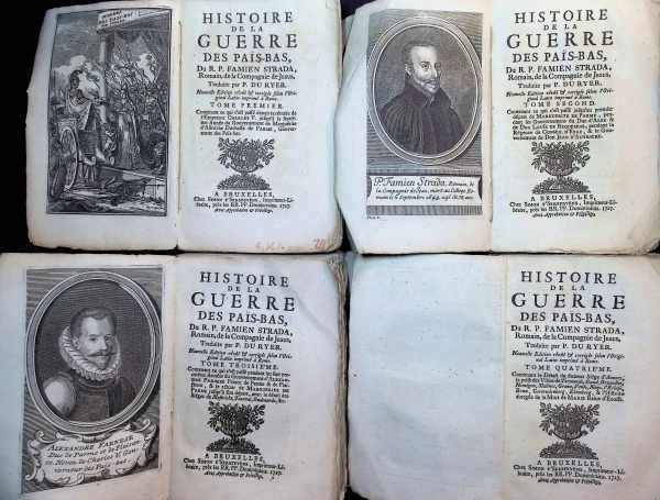 R. P. Famien Strada - Histoire de la guerre des Païs-Bas. Traduite par P. Du Ryer. Nouvelle édition, révûë et corrigée selon l'original latin imprimé à Rome