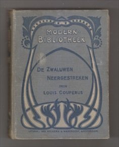 COUPERUS, LOUIS (1863 - 1923) - De zwaluwen neêr gestreken