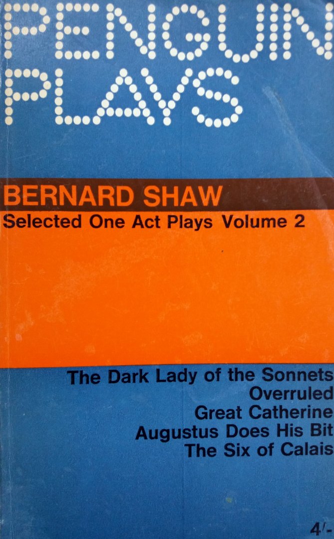 Shaw, Bernard - Selected One Act Plays Volume 2 (ENGELSTALIG)