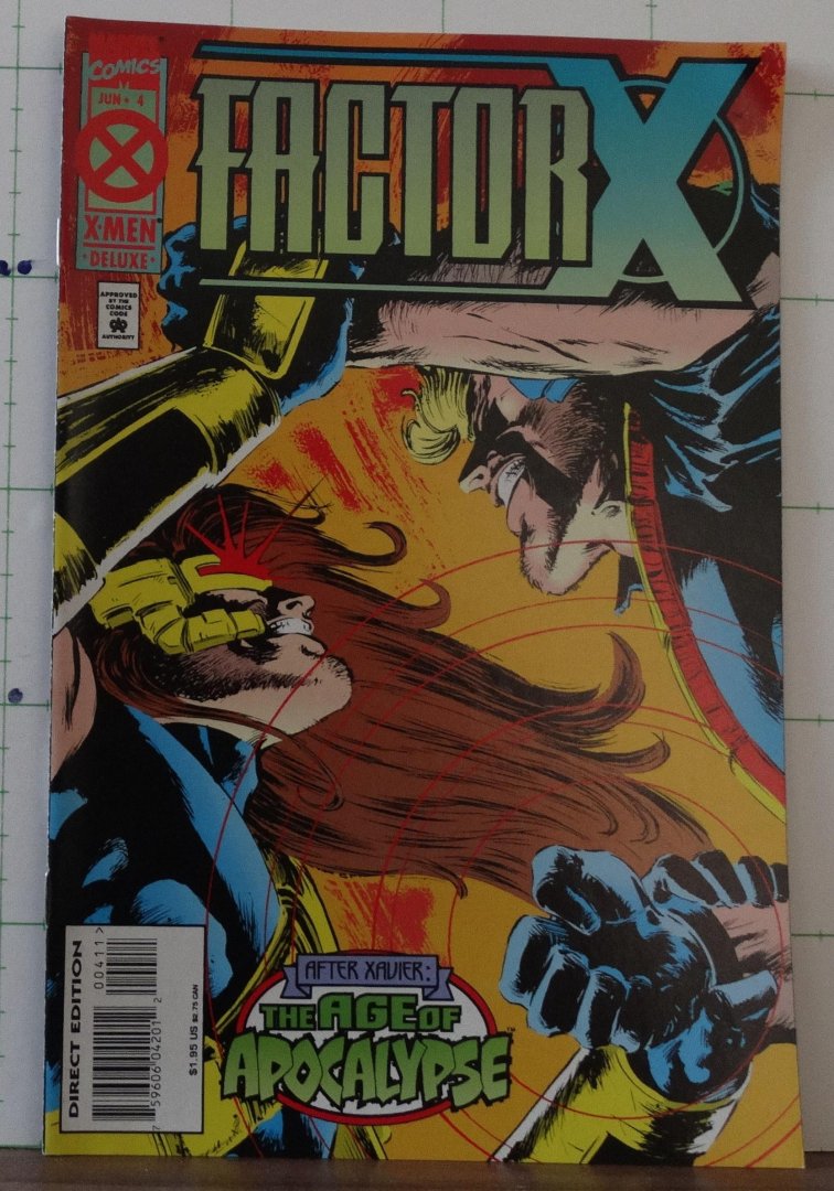 Moore, John Francis - Epting, Steve - Factor x - mar 1 - apr 2 - may 3 - jun 4 - the age of apocalypse, sinister neglect, abandoned children, open wounds, reckonings