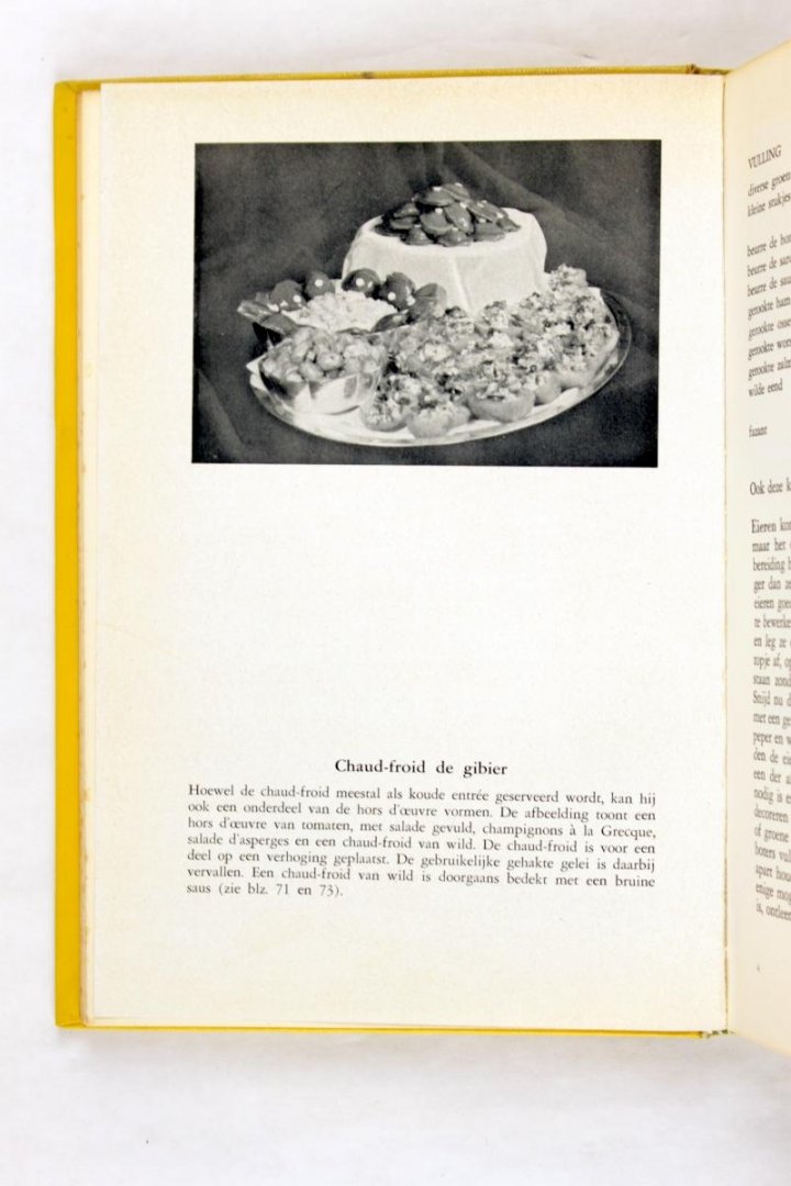 Hornstra, H - Culinair Vademecum. Handboek voor de chef de cuisine, voor de hoterlier voor hotelvakscholen en voor de gastvrouw (4 foto's)