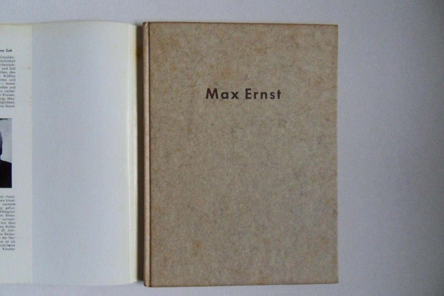 Trier, Eduard. - Max Ernst. - Deel 11 in de serie "Monographien zur blidenden Kunst unserer Zeit".