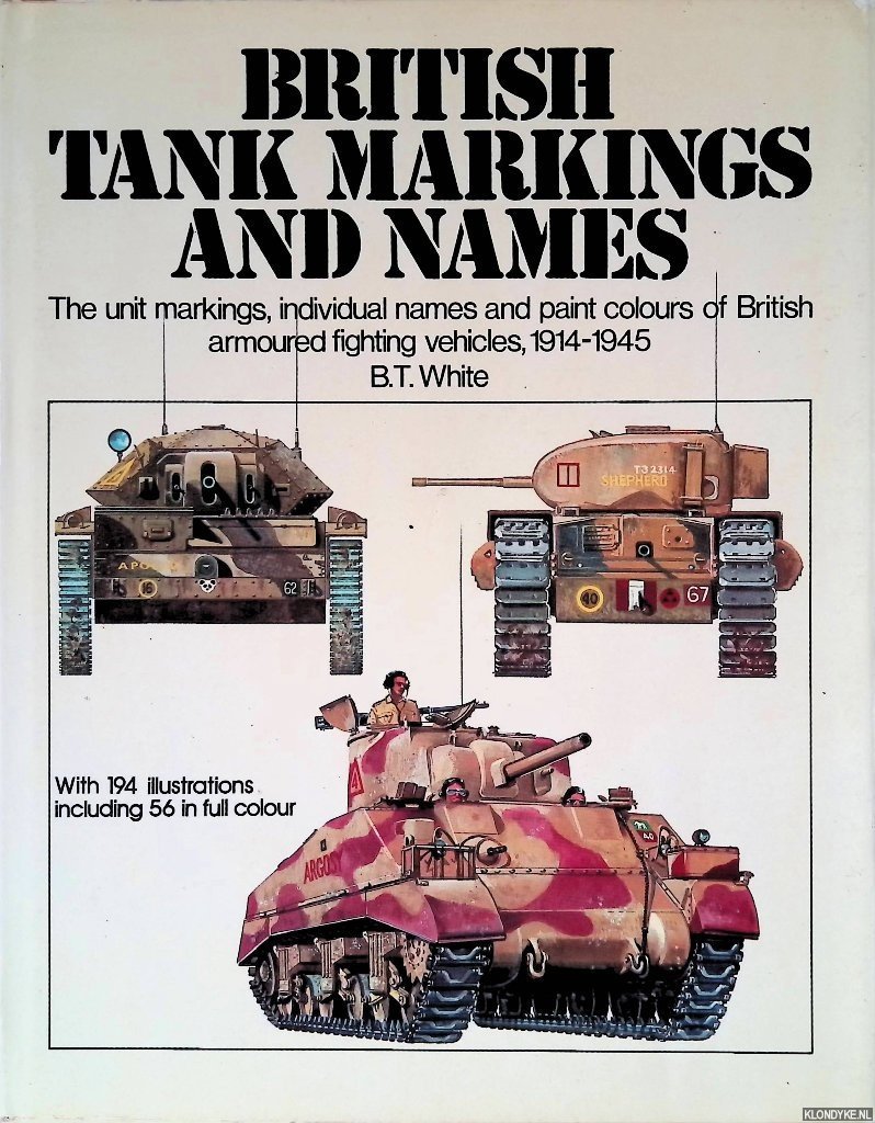 White, B.T. - British Tank Markings and Names