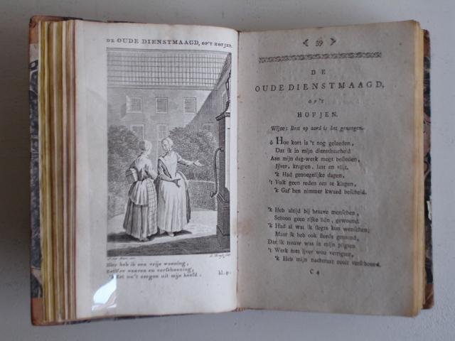  - Volks-liedjens, uitgegeeven door de maatschappij tot nut van 't algemeen.