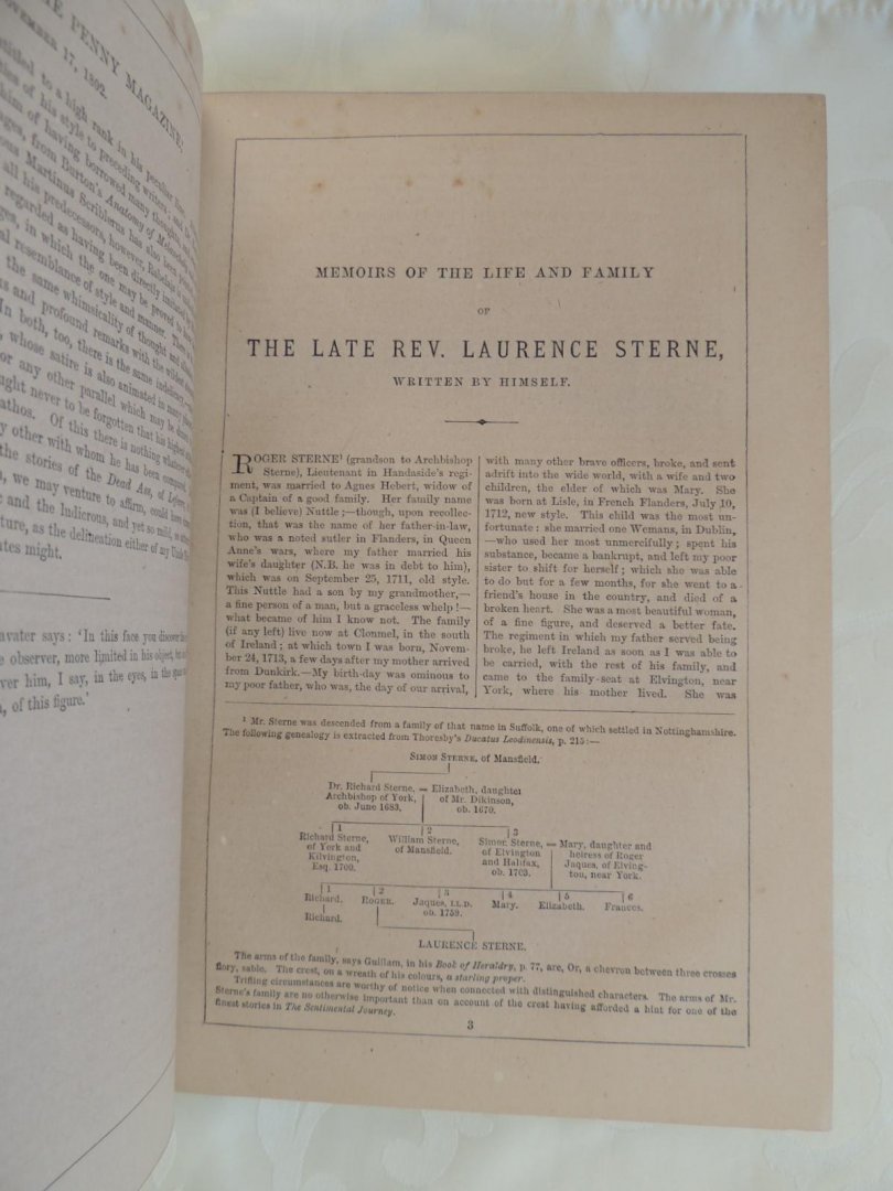 Sterne, Laurence; Herbert, David - The complete works of Laurence Sterne, with a life of the author written by himself; a new edition, carefully compared with the best texts, and a memoir, by David Herbert