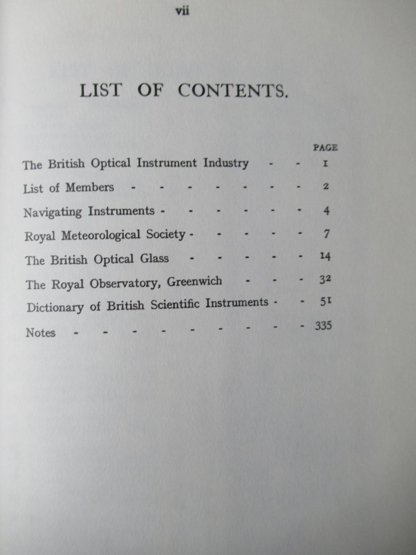  - Dictionary of British Scientific Instruments