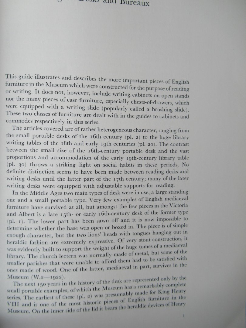 Hayward, J.F. - English desks and bureaux