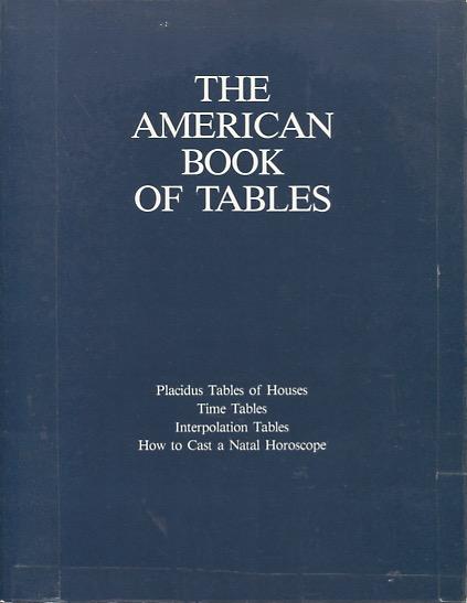 Neil F. Michelsen - The American Book of Tables