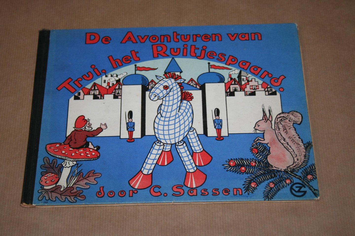 C. Sassen - De avonturen van Trui, het Ruitjespaard