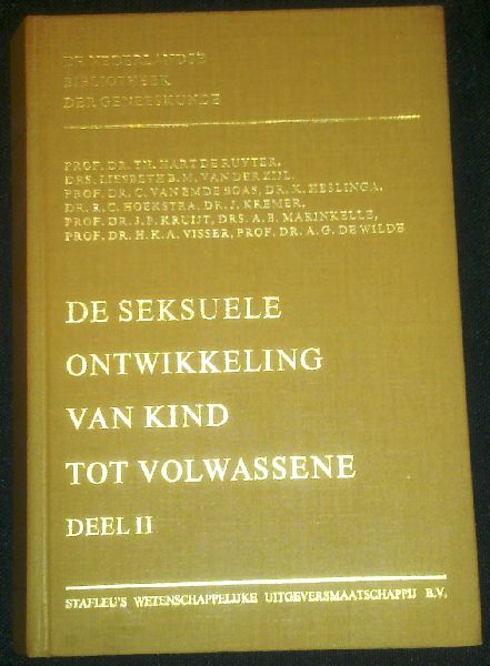 Hart de Ruyter / Zijl, van der / Emde Boas, van / e.a. - De seksuele ontwikkeling van kind tot volwassene. Deel II