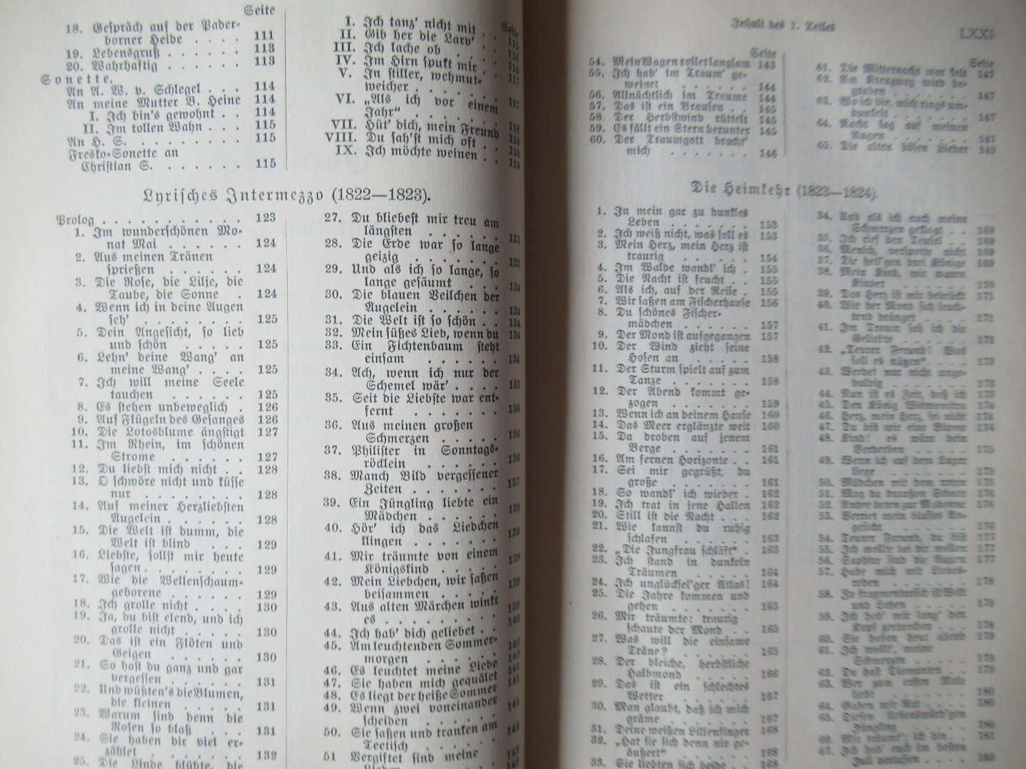 Heine, Heinrich - Heines Werke in 4 banden (15 delen)