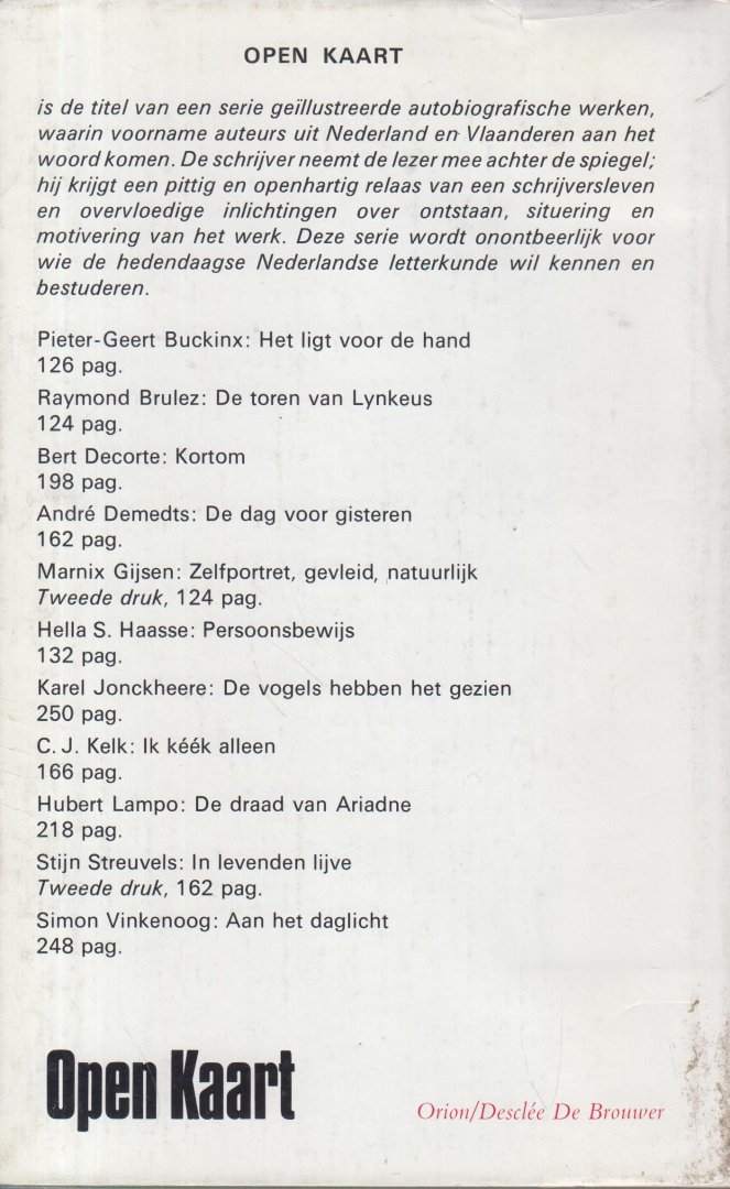 Marnix Gijsen - Marnix Gijsen (pseudoniem van Jan-Albert baron Goris, (Antwerpen, 20 oktober 1899 - Lubbeek, 29 september 1984) - Zelfportret - gevleid natuurlijk