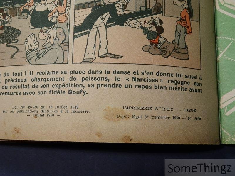 Walt Disney. - Mickey. Chasseur de Baleines.