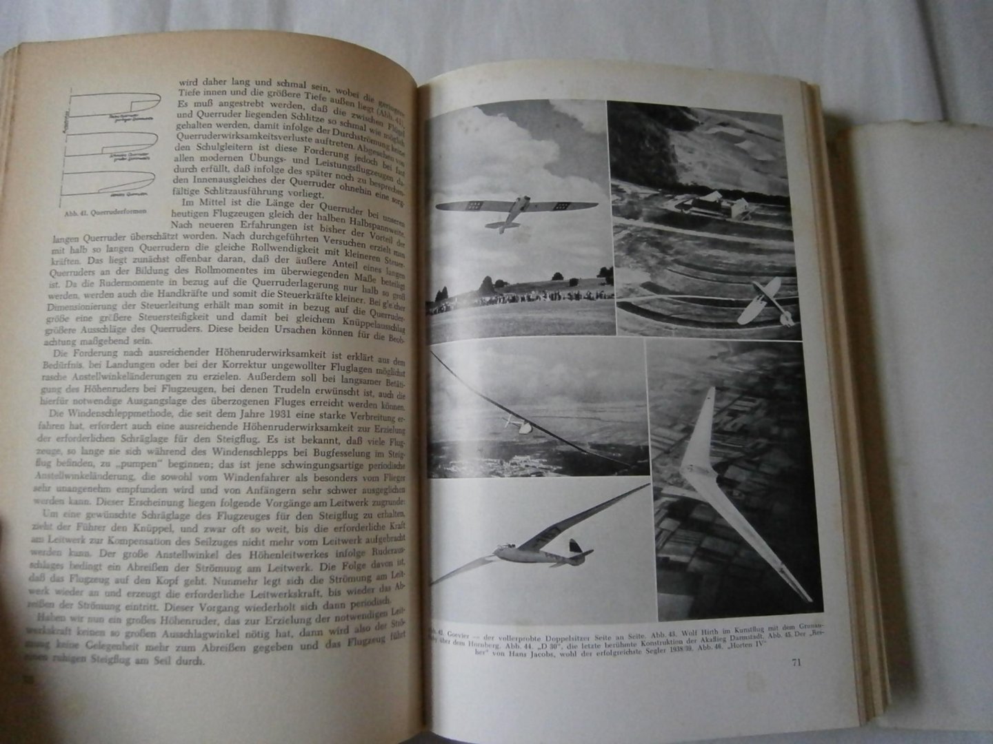 Hirth, Wolf - Handbuch der Segelfliegens