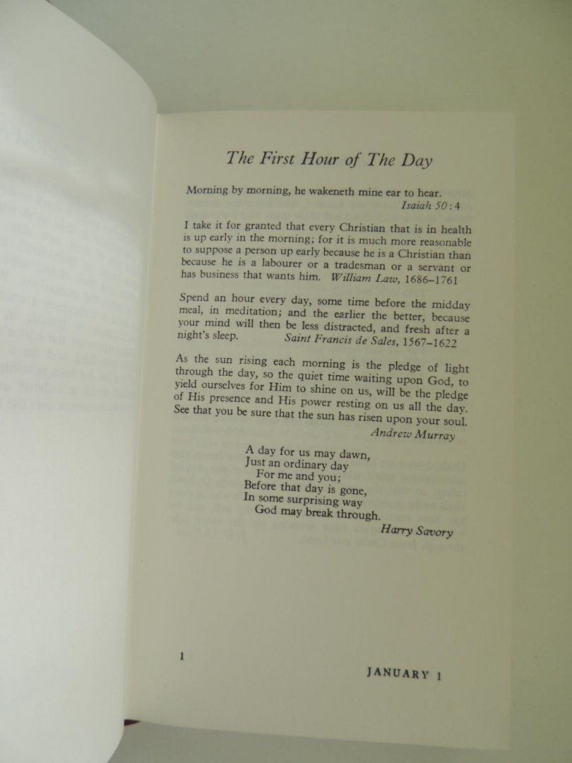 PRESCOTT,D.M. - A NEW DAY daily readings for our time