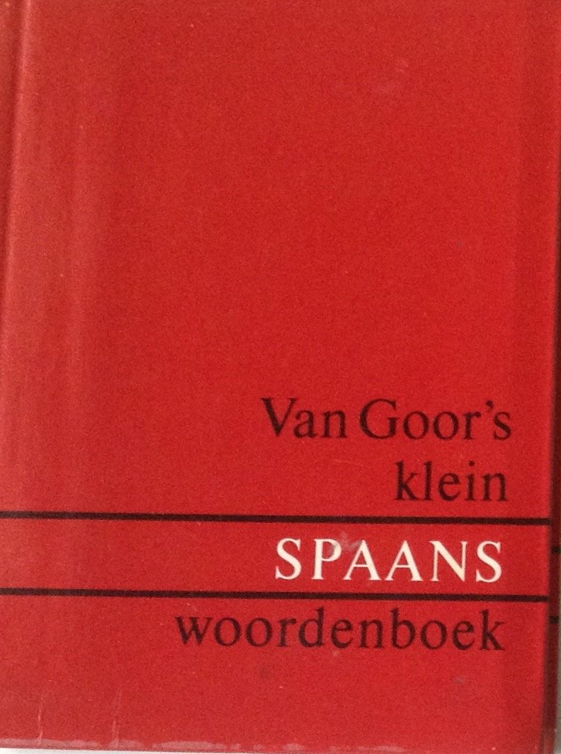 Redactie - Van Goor' s klein Spaans woordenboek